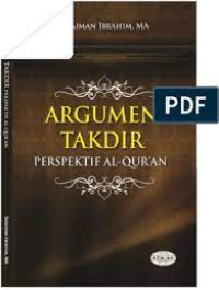 ARGUMEN TAKDIR PERSPEKTIF AL-QUR’AN