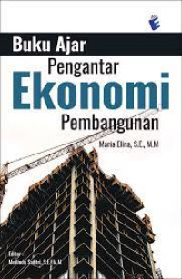 BUKU AJAR
PENGANTAR EKONOMI PEMBANGUNAN