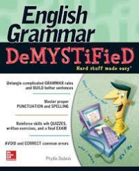 english grammar DeMYSTiFieD