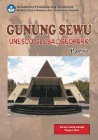 GUNUNG SEWU UNESCO GLOBAL GEOPARK