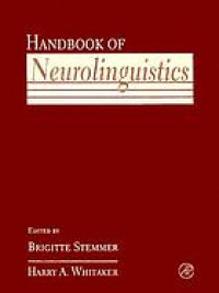 Handbook of neurolinguistics