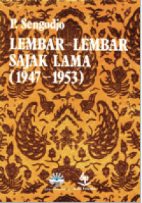 Lembar- Lembar Sajak Lama ( 1947-1953