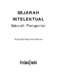 Sejarah Intelektual sebuah Pengantar